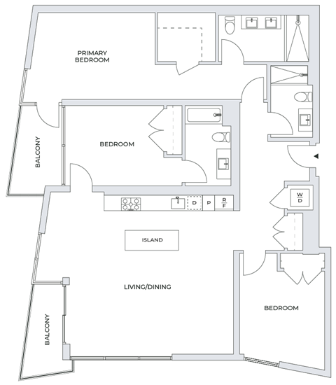 3 Bedroom Floor Plan